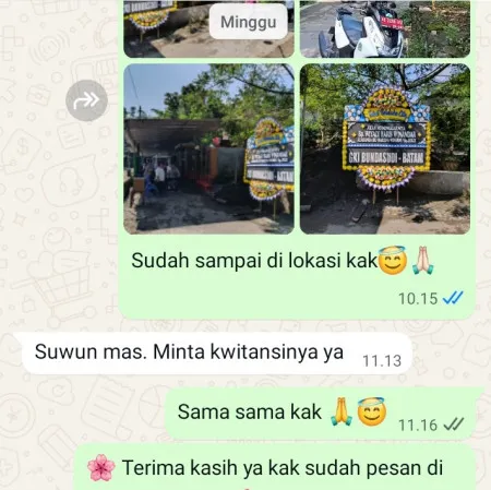 Pengiriman Papan Bunga Duka Wironatan Butuh