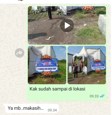 Pengiriman Karangan Bunga Wironatan Butuh