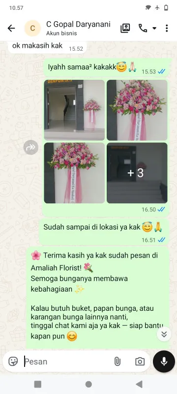 Pengiriman Karangan Bunga Wironatan Butuh