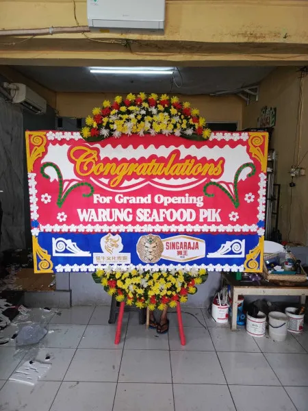 Papan Bunga Ucapan Selamat Wironatan Butuh