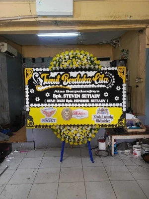 Papan Bunga di Wironatan Butuh